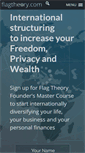 Mobile Screenshot of flagtheory.com